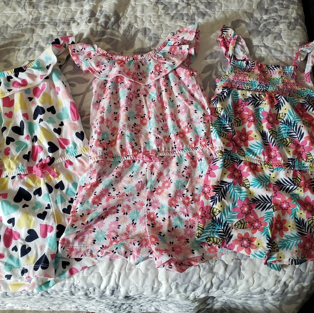 3 Healthtex rompers
